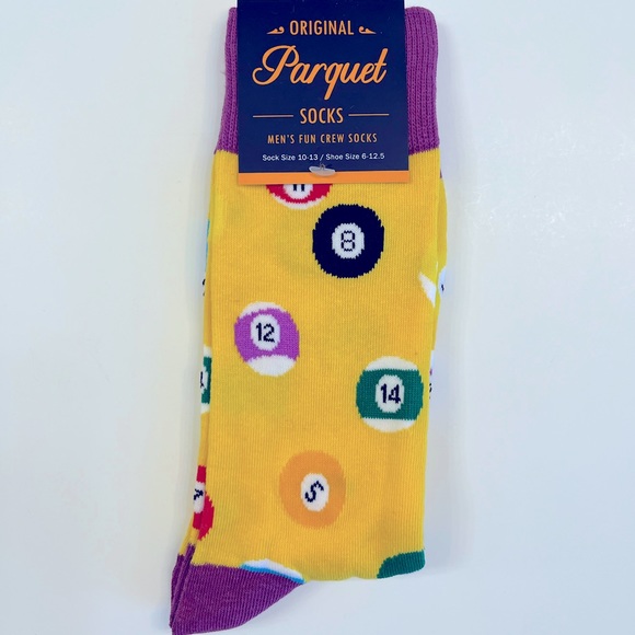 Crew Socks -Billiards/Pool- NWT - Picture 3 of 4